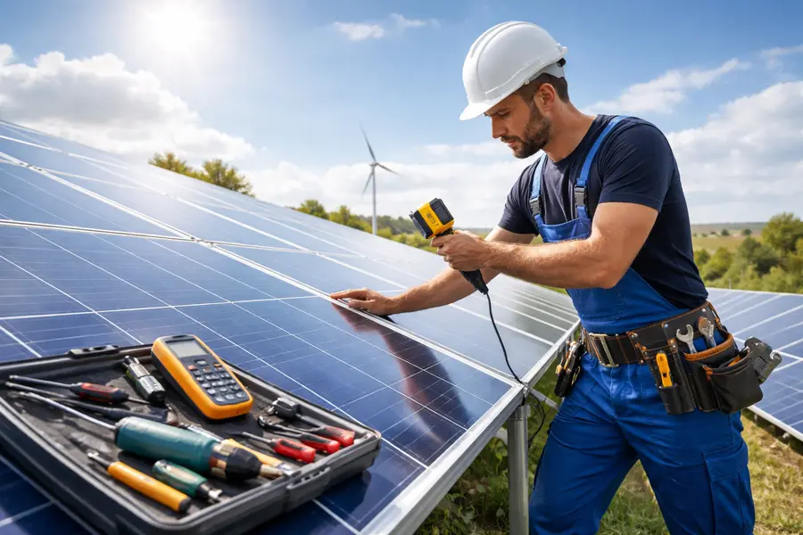 Zuverl&auml;ssige Solarwartung f&uuml;r maximale Leistung Ihrer Photovoltaikanlage