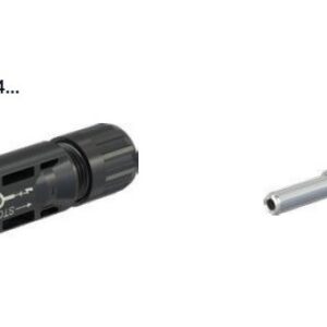 Stäubli MC4 PV-KST4/6II-UR Solar Plug Set (M+W) – Männlich und Weiblich